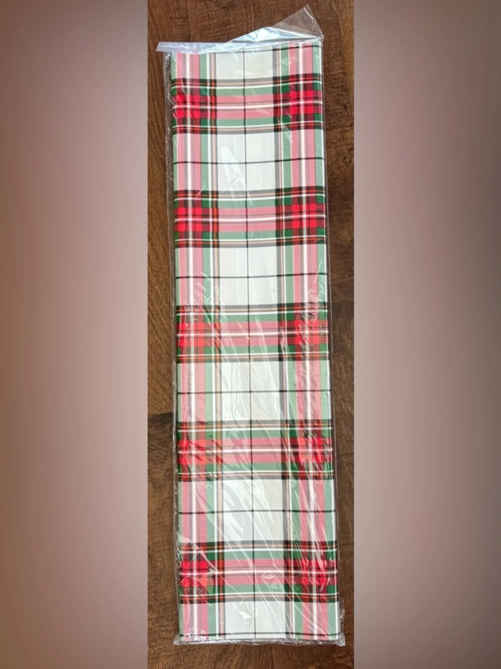 floral wrapping paper-3 sets NWT NEW plaid Christmas 36 sheets